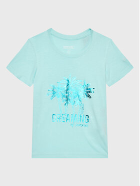 Regatta Regatta T-Shirt Bosley VI RKT149 Niebieski Regular Fit