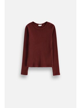 Coccodrillo Coccodrillo Sweter ZC6172101FGJ-017 Bordowy Regular Fit
