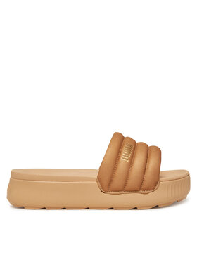 Puma Puma Nazouváky Karmen Slide Puffy Wns Aqua Metallics PU 400679 02 Zlatá