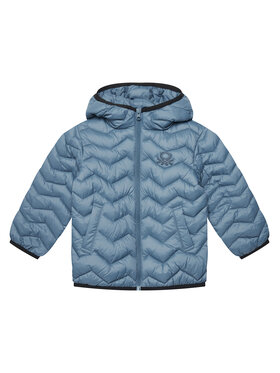 United Colors Of Benetton United Colors Of Benetton Geacă 2TWDCN04V Albastru Regular Fit