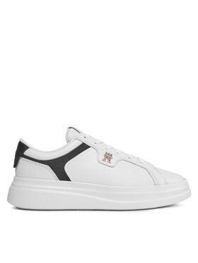 Tommy Hilfiger Tommy Hilfiger Laisvalaikio batai Pointy Court FW0FW07460 Balta