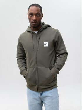 Urban City Urban City Bluza Oliwkowa na wieczór plażę 131615 Zielony Regular Fit