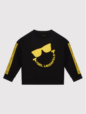KARL LAGERFELD KARL LAGERFELD Sweatshirt SMILEY WORLD Z25354 M Noir Regular Fit