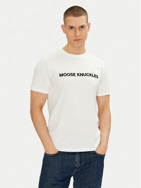 Moose Knuckles Moose Knuckles Футболка Conway M15MT760 Écru Regular Fit