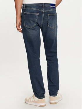 Karl Lagerfeld Jeans Traperice 246D1103 Tamnoplava Slim Fit