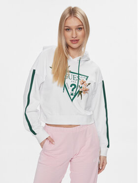 Guess Guess Majica dugih rukava Zoey V4GQ04 KC6V1 Bijela Regular Fit
