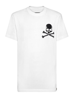 PHILIPP PLEIN PHILIPP PLEIN T-Shirt 14853 Bílá Regular Fit