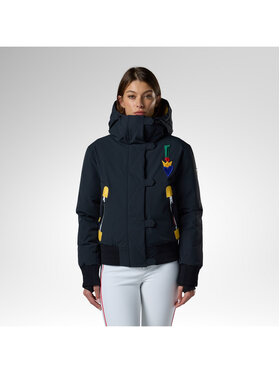 Rossignol Rossignol Kurtka narciarska W Jcc Bomber Ski Jacket Czarny Slim Fit