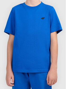 4F 4F T-Shirt 4FJWAW26TTSHM3507-36S Μπλε Active Fit