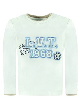 Kanz Kanz Bluzka 1642413-1050 Biały Basic Fit