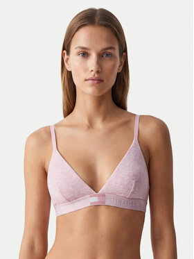 Tommy Hilfiger Tommy Hilfiger Sutien Bralette UW0UW06040 Roz deschis