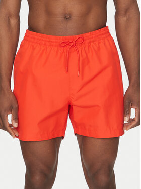 Calvin Klein Swimwear Calvin Klein Swimwear Szorty kąpielowe KM0KM01109 Czerwony Regular Fit