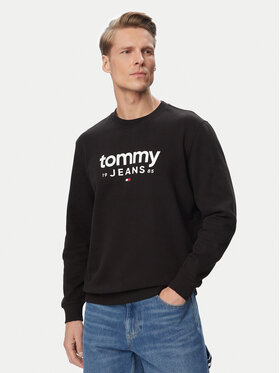 Tommy Jeans Tommy Jeans Суитшърт Graphic DM0DM23392 Черен Regular Fit