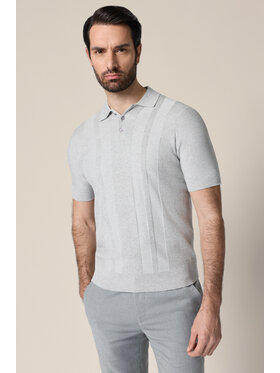 Lancerto Lancerto Polo Nino PO073126000023 Szary Regular Fit