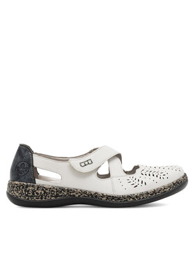 Rieker Rieker Halbschuhe 46375-60 Weiß