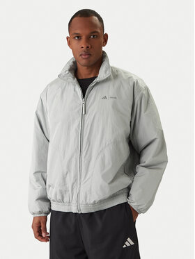 adidas adidas Übergangsjacke Moon Boot JM8923 Grau Loose Fit