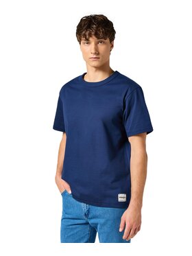 Wrangler Wrangler T-Shirt 112357358 Niebieski Relaxed Fit