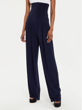 NORMA KAMALI NORMA KAMALI Palazzo püksid KK2247PLE96951 Tumesinine Wide Leg