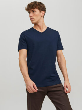 Jack&Jones Jack&Jones T-Shirt Basic 12156102 Tmavomodrá Standard Fit