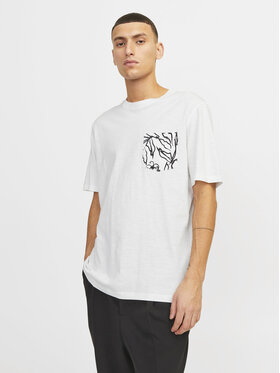 Jack&Jones Jack&Jones T-shirt Lafayette 12250435 Bijela Standard Fit