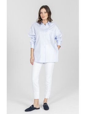 Deni Cler Milano Deni Cler Milano Koszula W-DC-1439-F2-E2-51-1 Niebieski Regular Fit