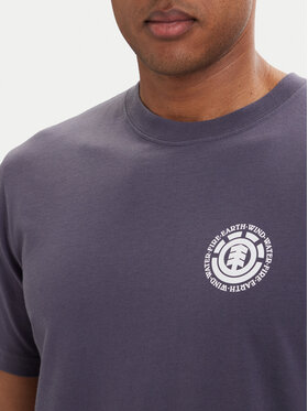 Element Element T-shirt Seal Bp ELYZT00596 Ljubičasta Regular Fit
