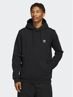 adidas adidas Džemperis Trefoil Essentials Hoodie IA4898 Juoda Regular Fit