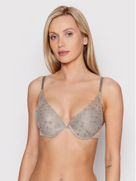 Passionata by Chantelle Passionata by Chantelle Podprsenka Push-up White Nights P40690 Sivá