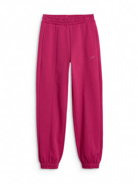 4F 4F Spodnie dresowe BASIC+ Różowy Regular Fit