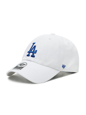 47 Brand 47 Brand Шапка с козирка MLB Los Angeles Dodgers B-RGW12GWS-WHE Бял