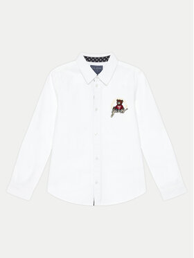 Guess Guess Риза L4BH02 W9CL0 Бял Regular Fit