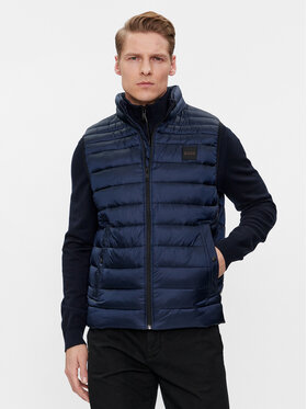 BOSS Boss Weste Odeno1 50505255 Dunkelblau Slim Fit