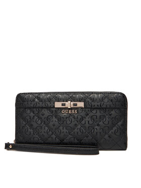 Guess Guess Голям дамски портфейл Idra Slg SWGG81 57146 Черен