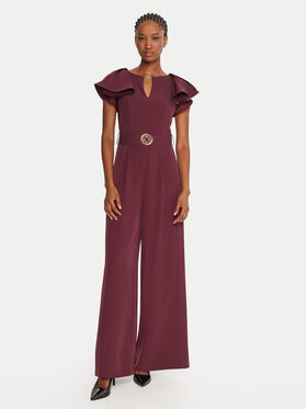 Rinascimento Rinascimento Jumpsuit CFC0125317003 Bordeaux Regular Fit