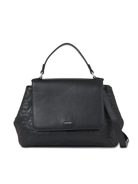 Calvin Klein Calvin Klein Soma Ck Must Top Handle Tote-Emb Mono K60K611285 Melns
