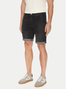 Mustang Mustang Jeansshorts Washington 1016453 Schwarz Straight Fit
