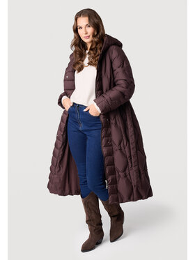 QUIOSQUE QUIOSQUE Zimné bundy QUIOSQUE 9VD003106 Hnedá Regular Fit