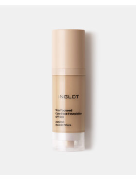 INGLOT INGLOT SPF 50+ Skin Focused Pielęgnacyjny Podkład Medium Olive 308