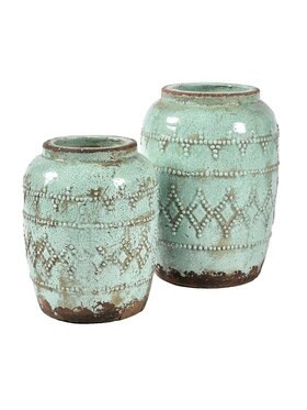 Belldeco Belldeco Wazon Verona pękaty A CG36468WC51A Kolorowy