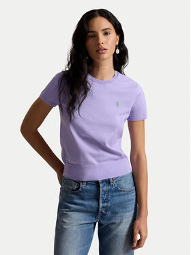 Polo Ralph Lauren Polo Ralph Lauren T-Shirt 211971872505 Fioletowy jasny Regular Fit