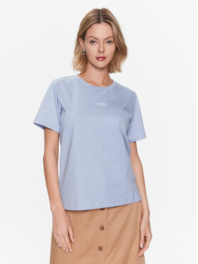 Calvin Klein Jeans Calvin Klein Jeans T-Shirt Micro Logo K20K205454 Blau Regular Fit