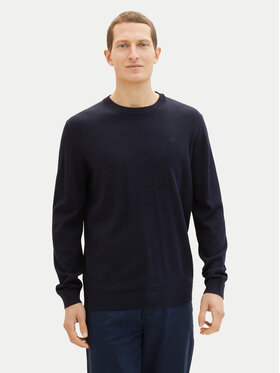 Tom Tailor Tom Tailor Pulover 1038426 Bleumarin Regular Fit