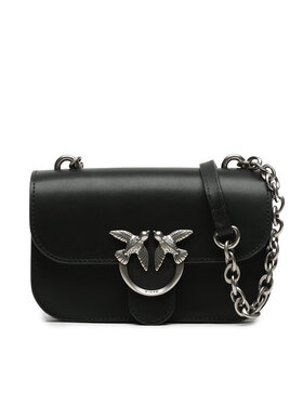 Pinko Pinko Kabelka Love Bell Mini AI 23-24 PLTT 100048 A14P Černá