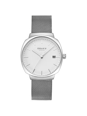 Obaku Obaku Hodinky V273LDCWMC Strieborná