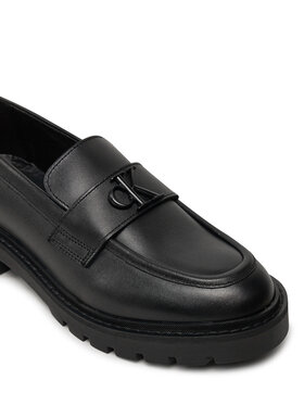 Calvin Klein Jeans Loaferke Flatform Loafer Hw Mg Lth YW0YW01682 Črna