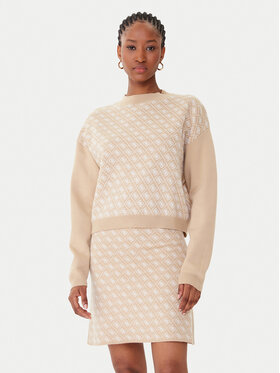 Guess Guess Dolcevita W5BR23 Z3JD2 Beige Relaxed Fit