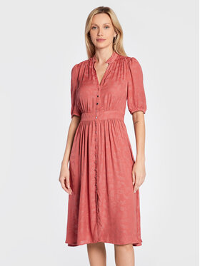 Morgan Morgan Košilové šaty 222-RANISA Růžová Regular Fit