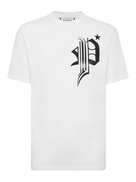 PHILIPP PLEIN PHILIPP PLEIN Tričko 247 Biela Regular Fit