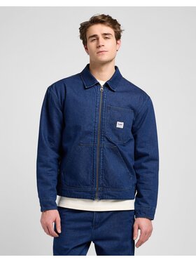 Lee Lee Kurtka przejściowa 91W LINED WW JACKET Niebieski Regular Fit