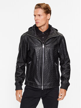 Boss Boss Kurtka skórzana Martel 50497890 Czarny Regular Fit